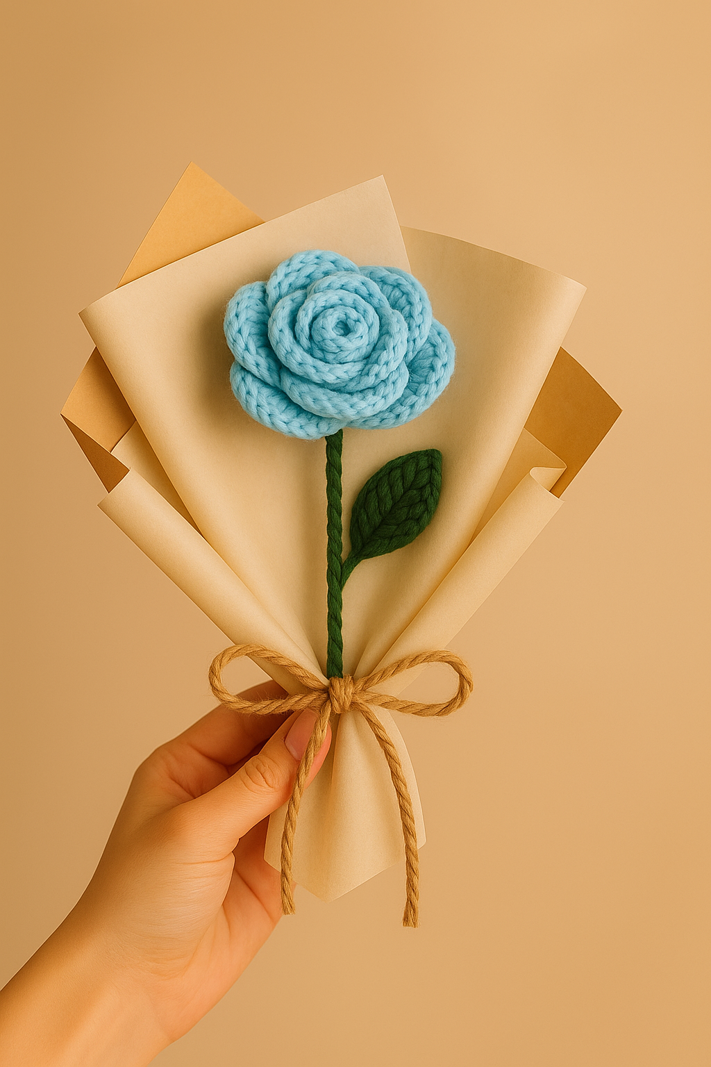 Handmade Crochet Rose