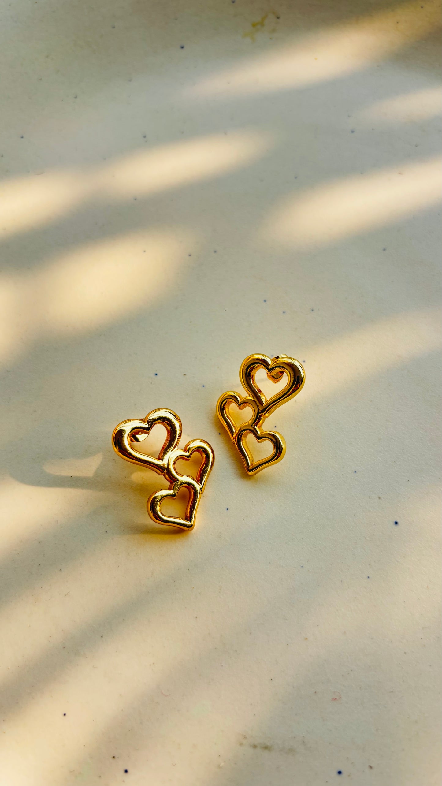 Heart earrings