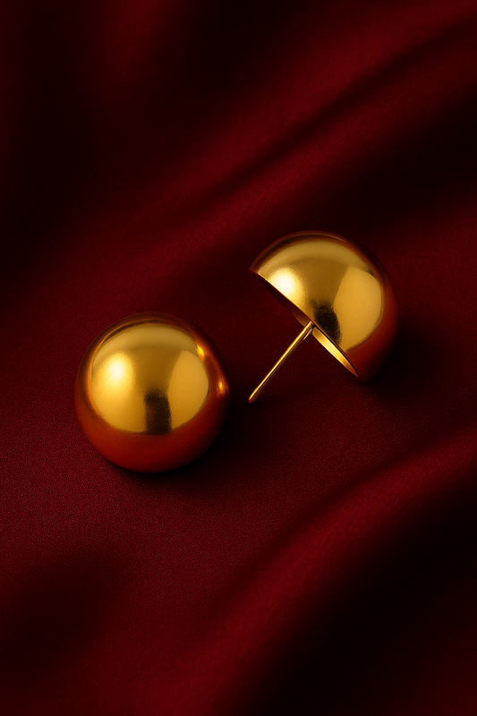 Golden Globe Dome Studs