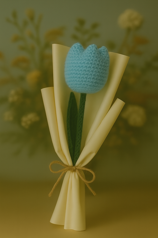 Crocheted Tulip Bloom