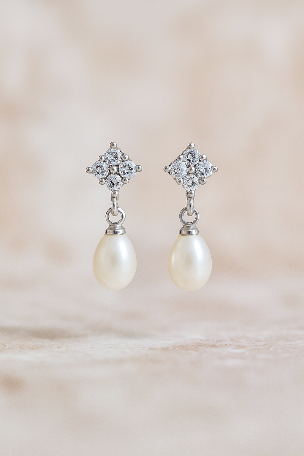 Classic Pearl Drop Studs