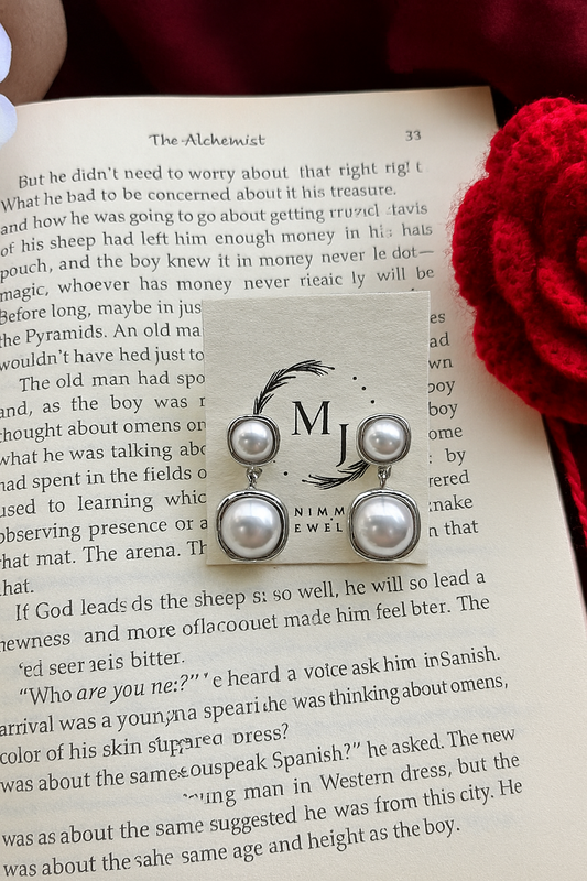 Classic Dual Pearl Studs