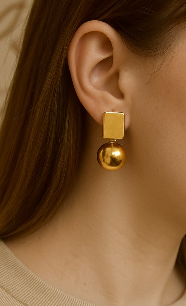 Luxe Orb Statement Earrings