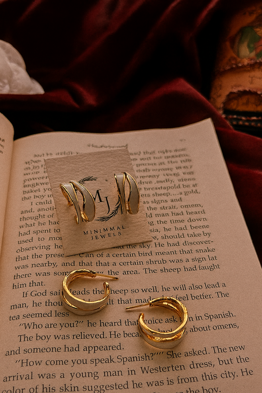 Elegant Gold Hoop Duo