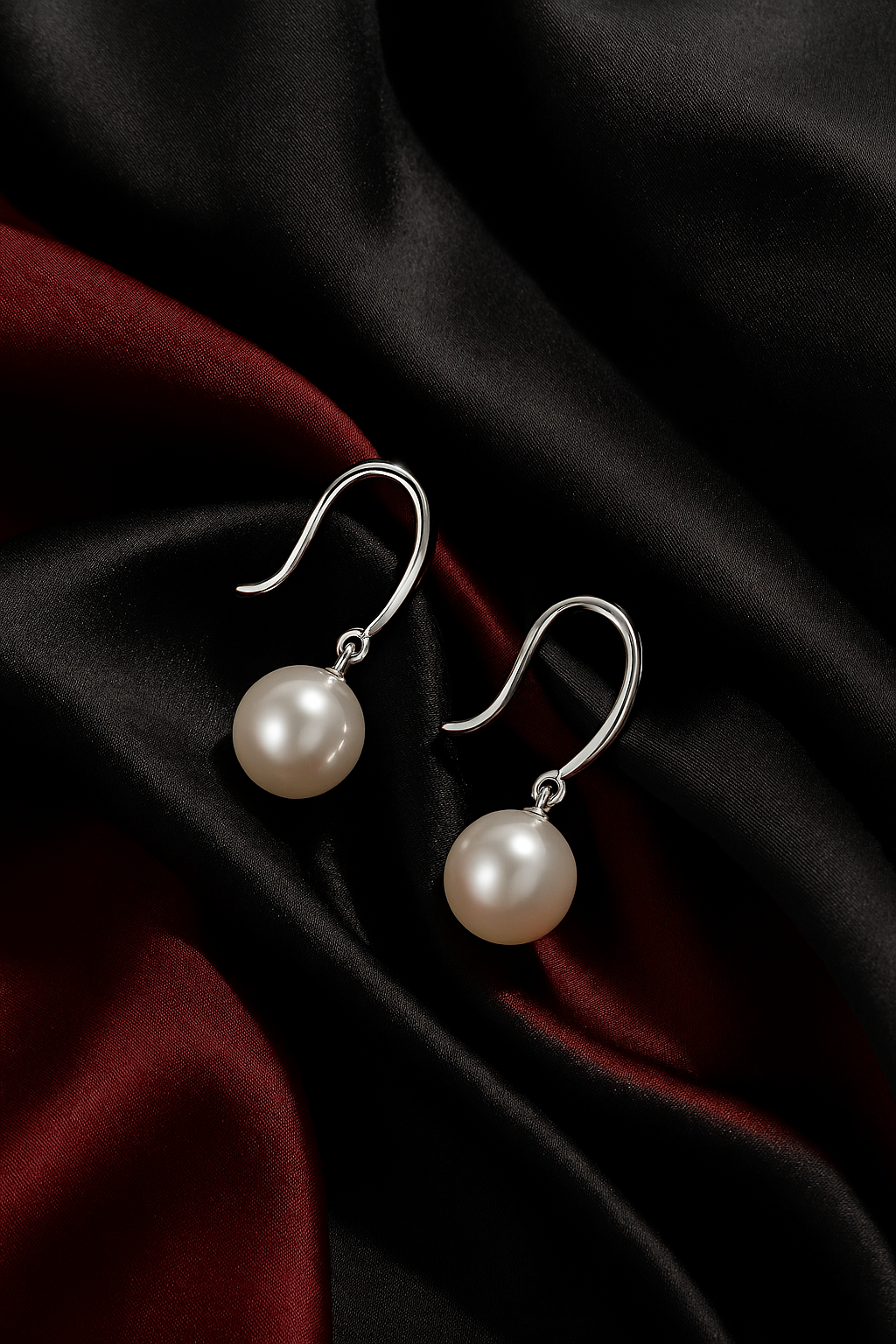 Elegance Drop Pearl Earrings