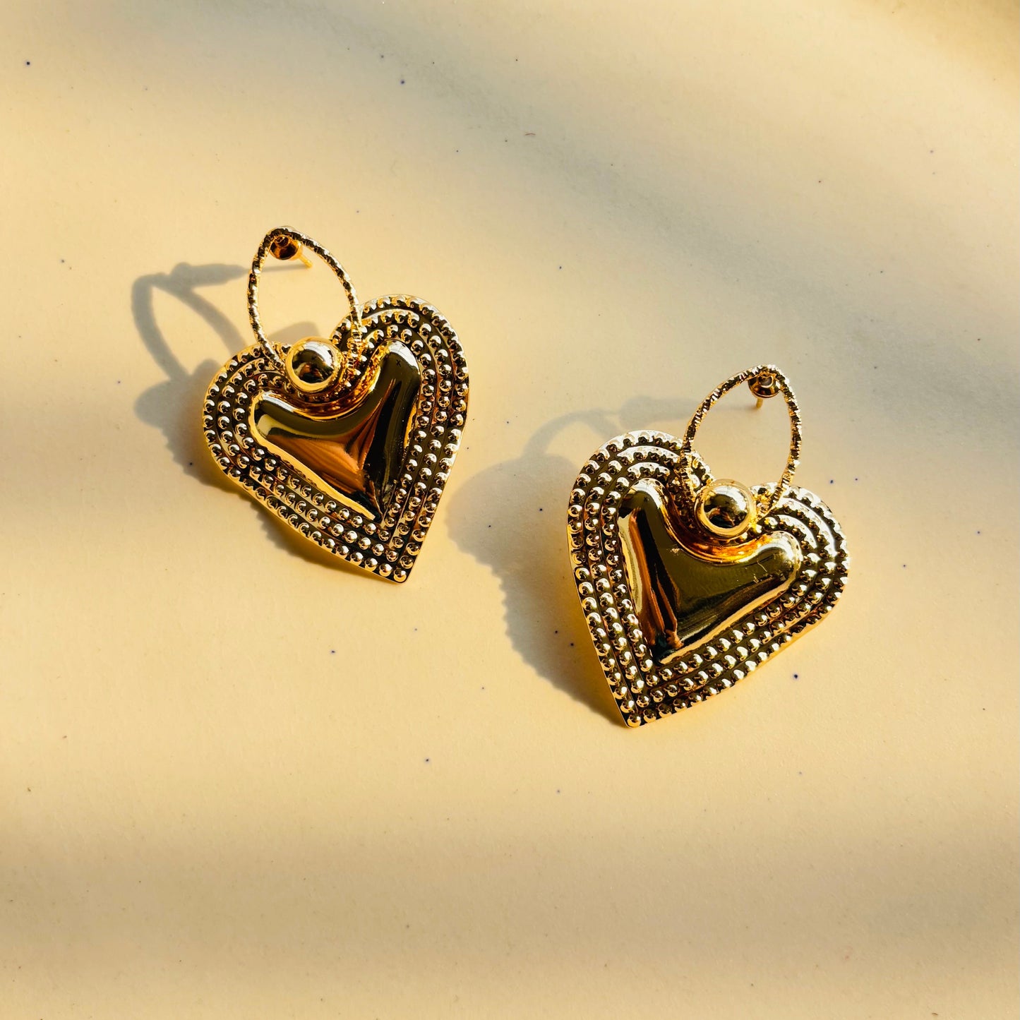 Heart earrings