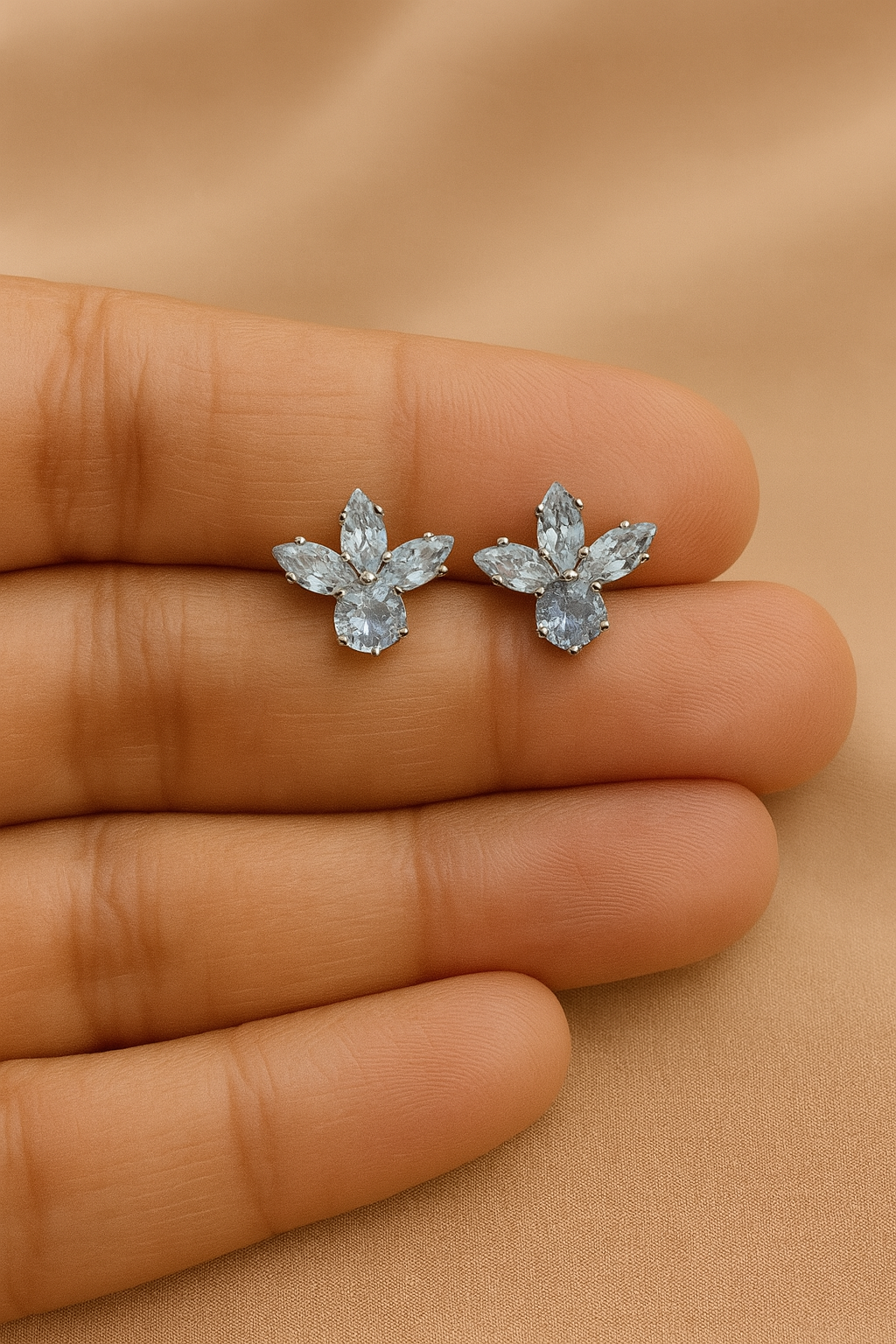 Crystal Blossom Studs