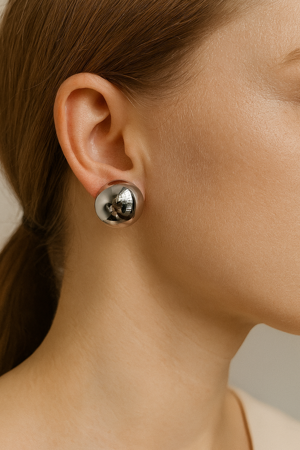 Dome Studs – Silver