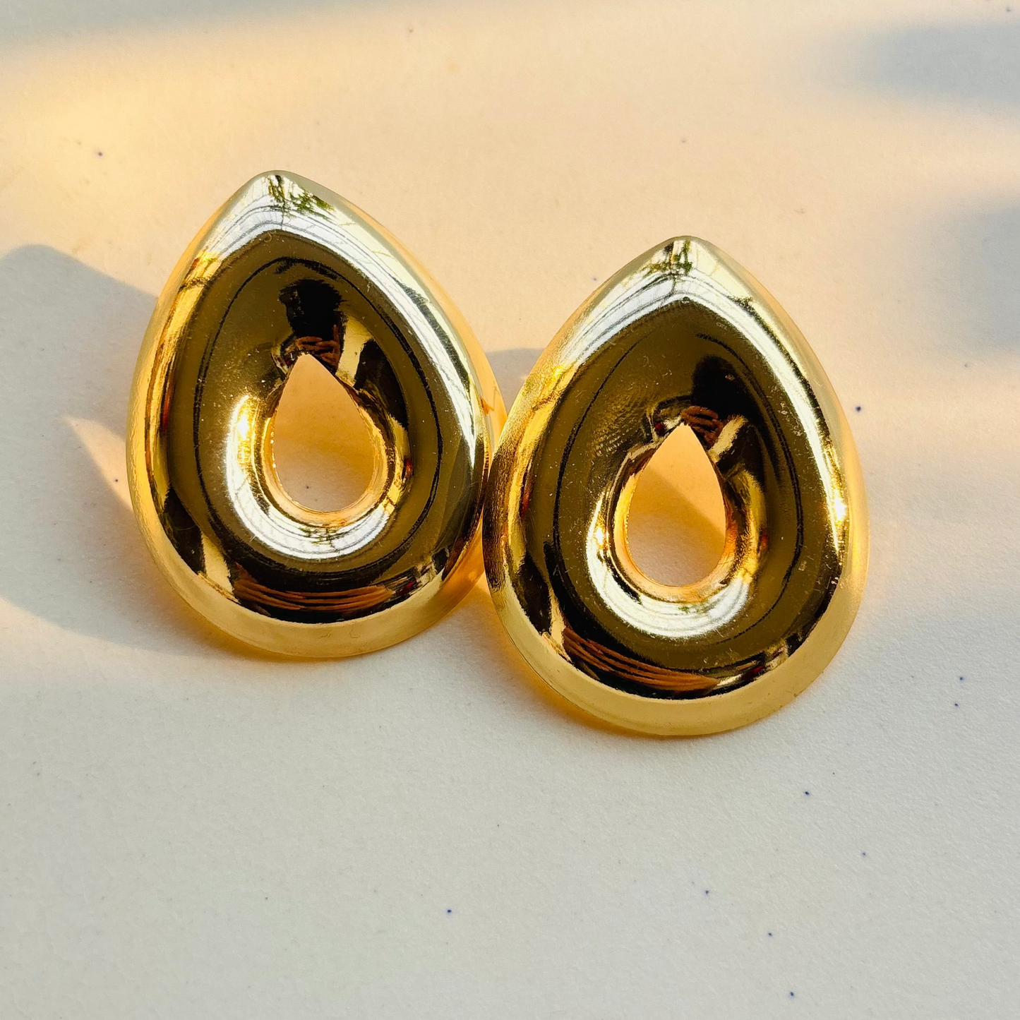 Bold earrings
