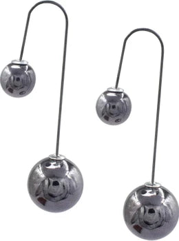 Twin Orbit Statement Earrings