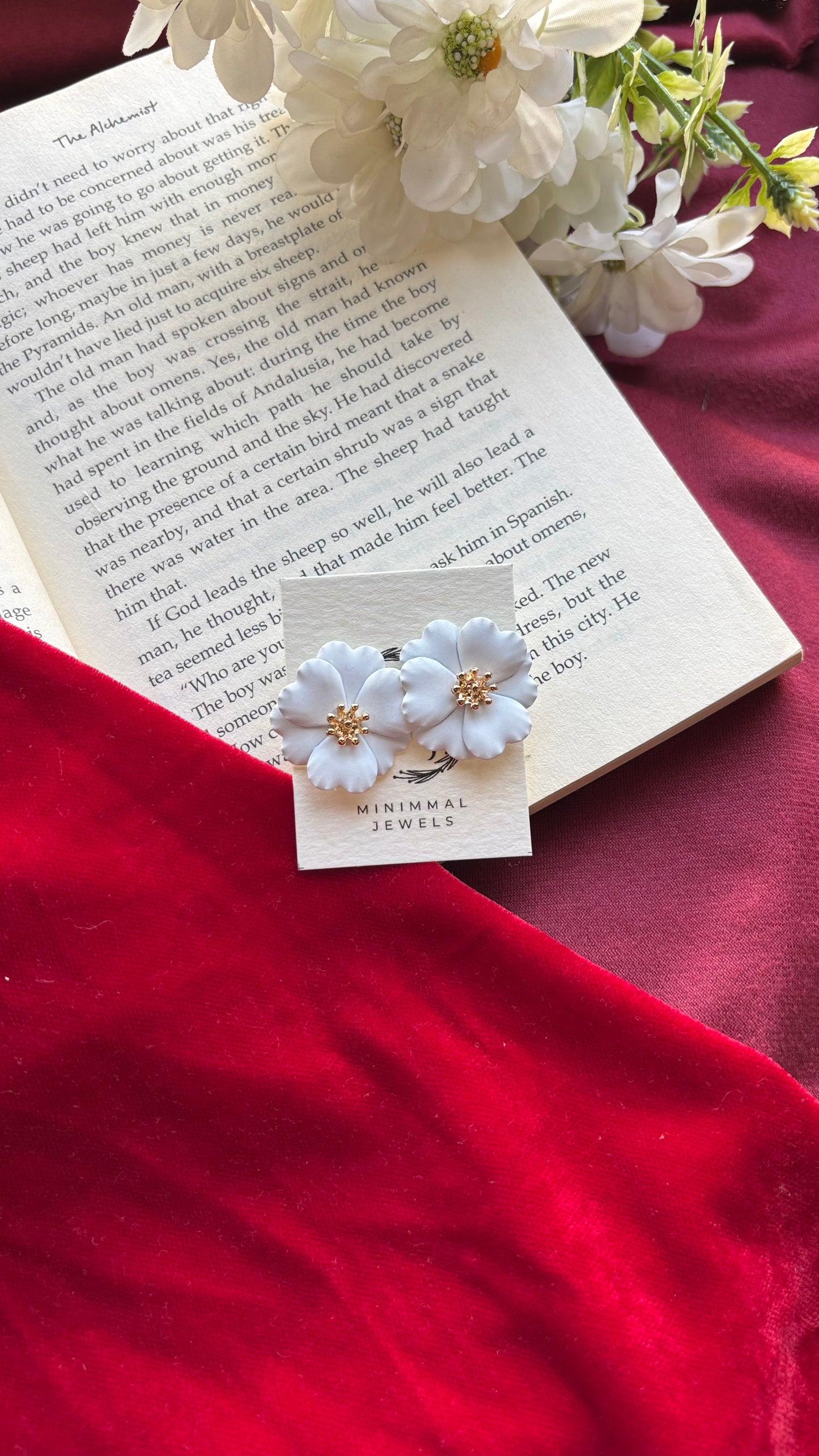 Bold Blossom Stud Earrings