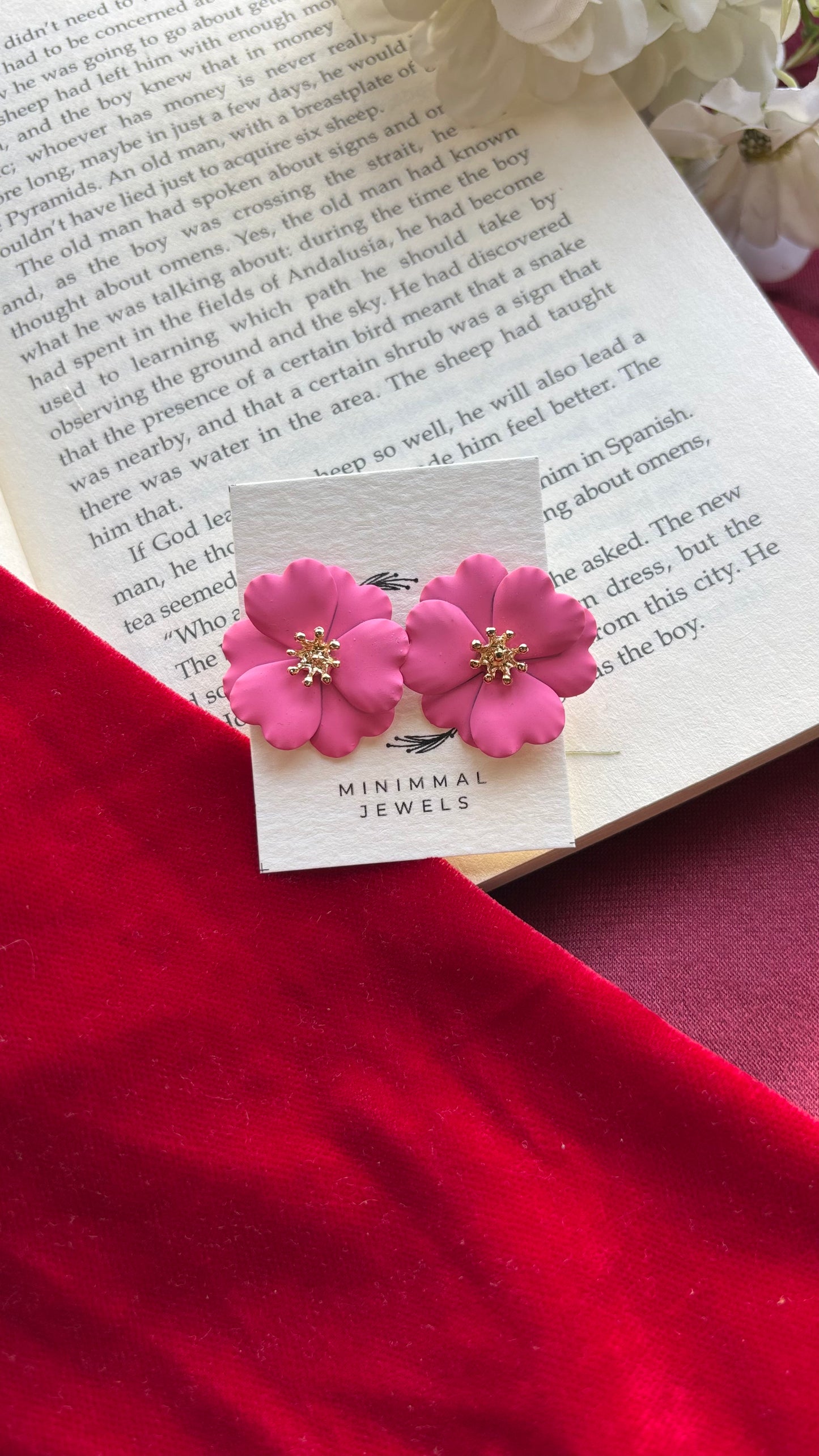 Bold Blossom Stud Earrings