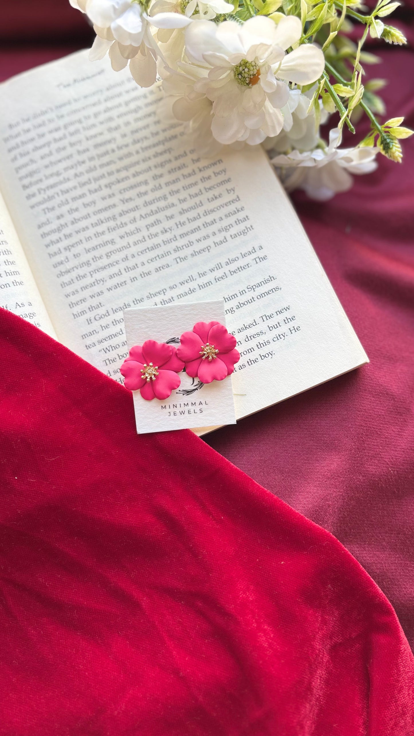 Bold Blossom Stud Earrings