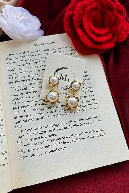 Classic Dual Pearl Studs