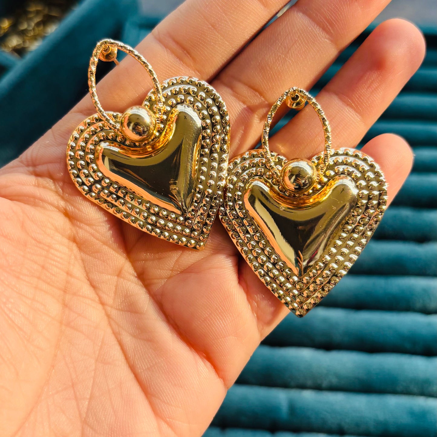 Heart earrings