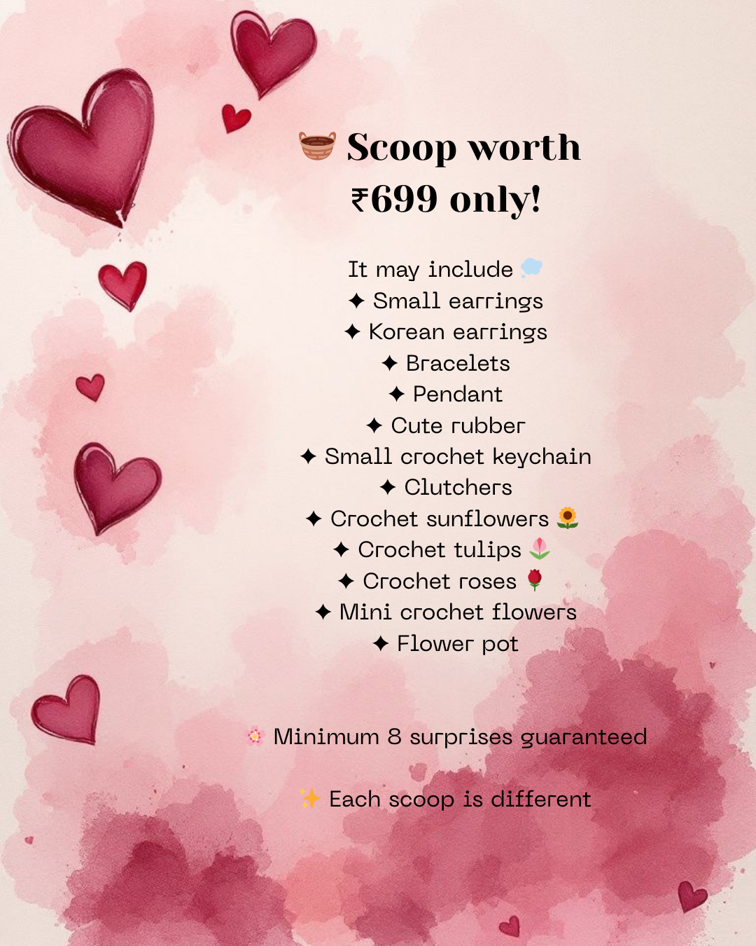 Mystery scoop ₹699