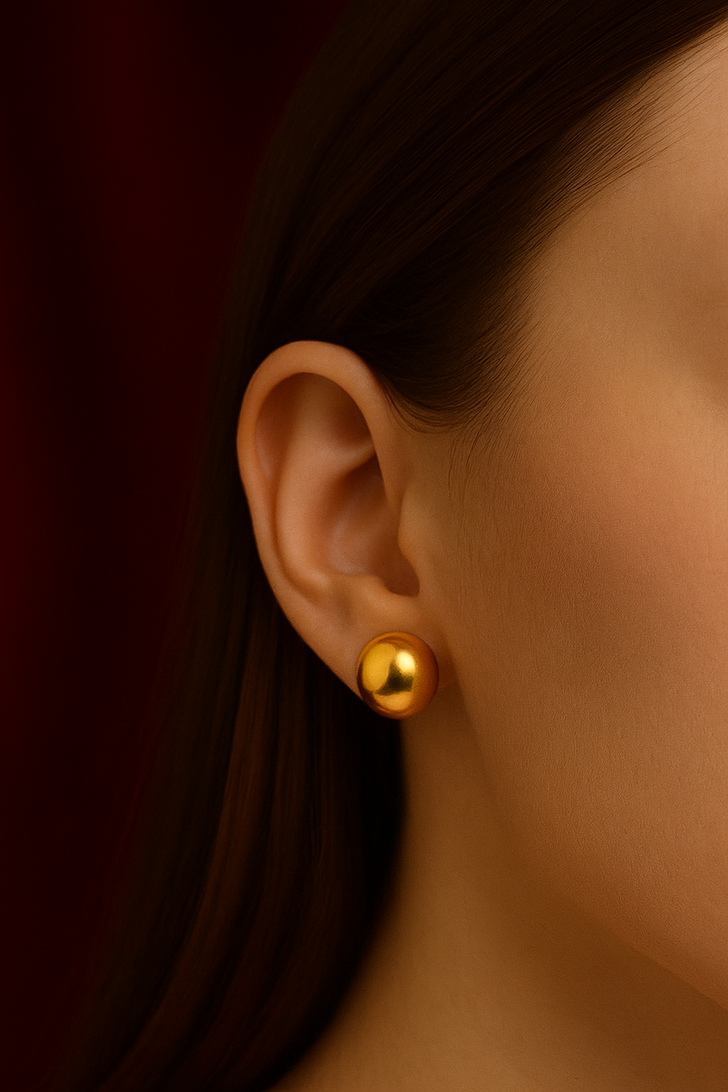 Golden Globe Dome Studs