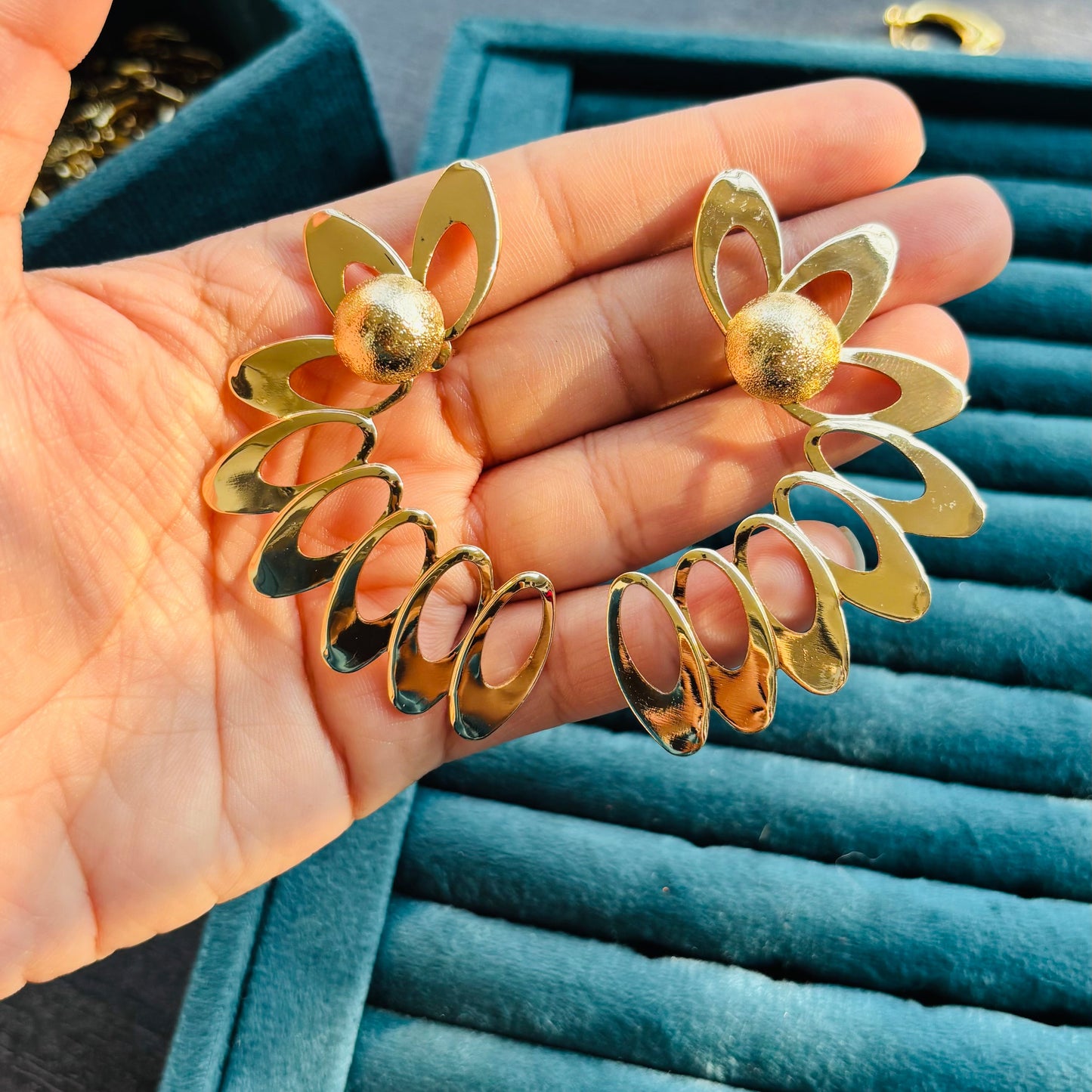 Long earrings