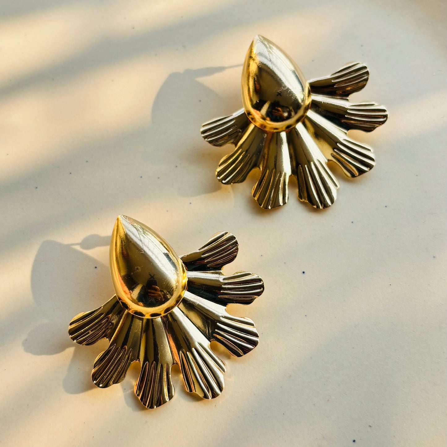 Chunky earrings