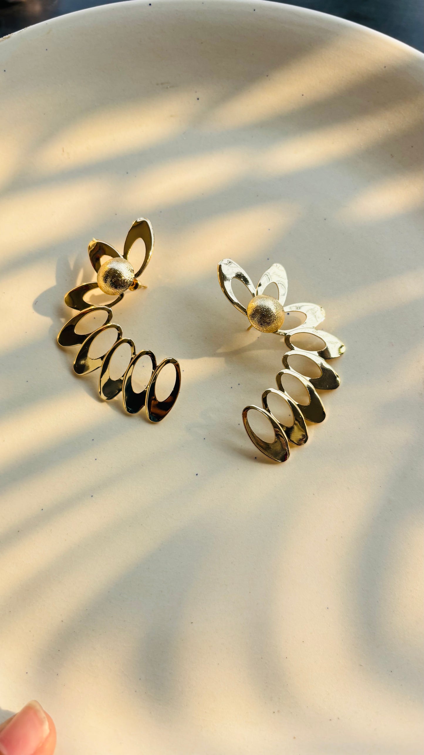 Long earrings