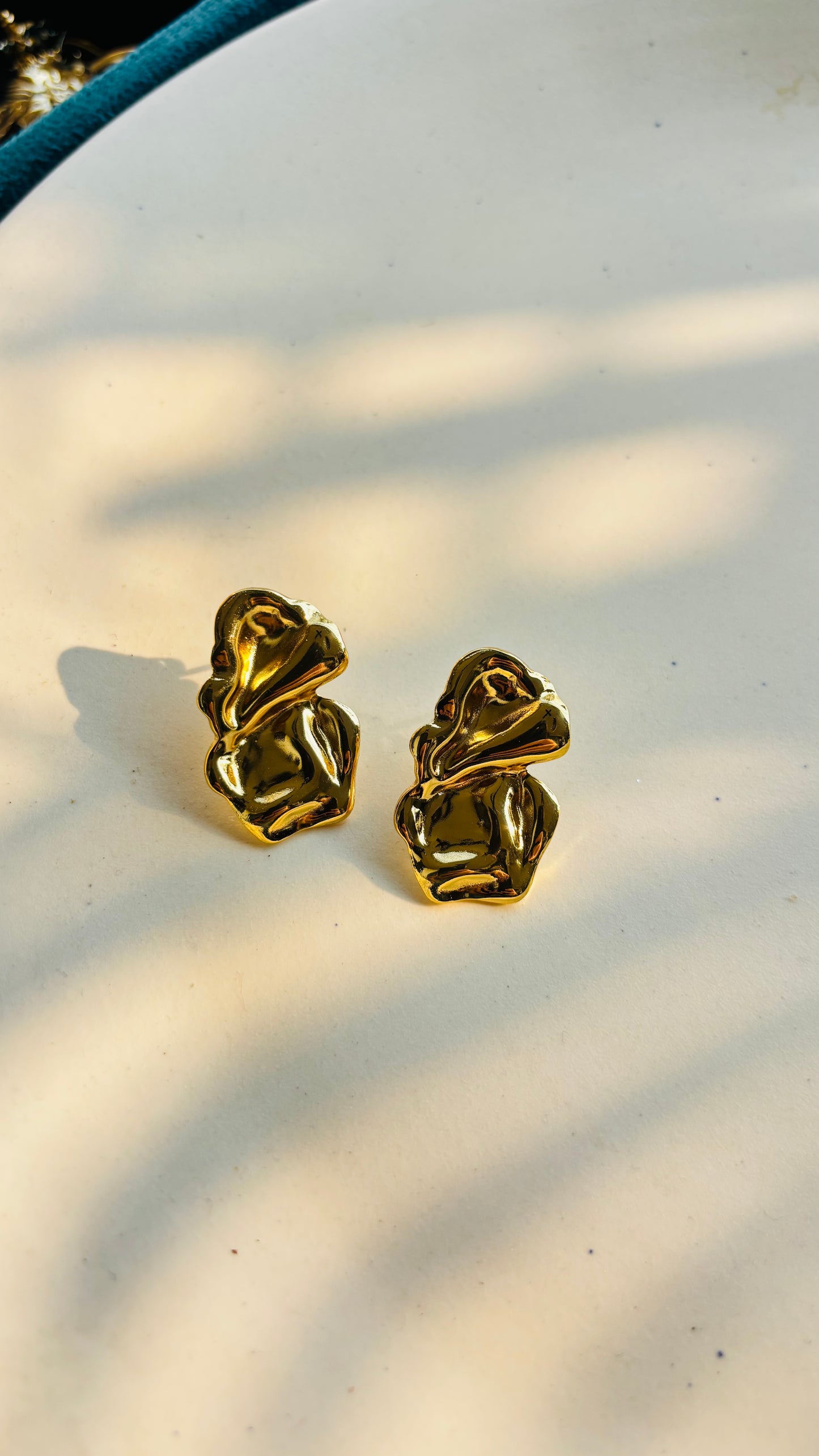 Textured earrings