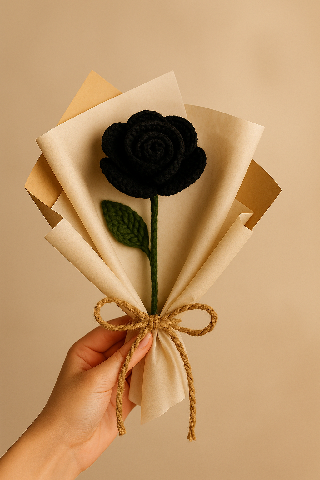 Handmade Crochet Rose