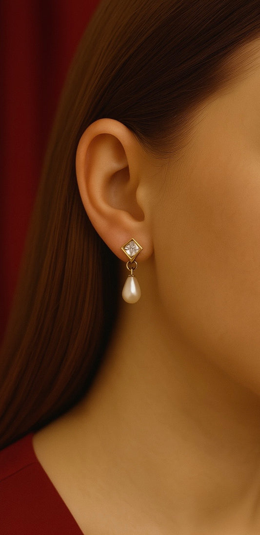Crystal Dewdrop Danglers