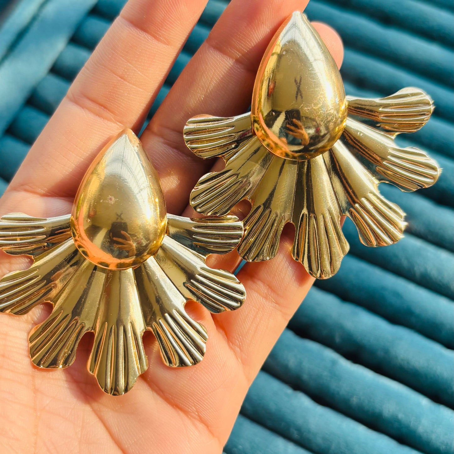 Chunky earrings