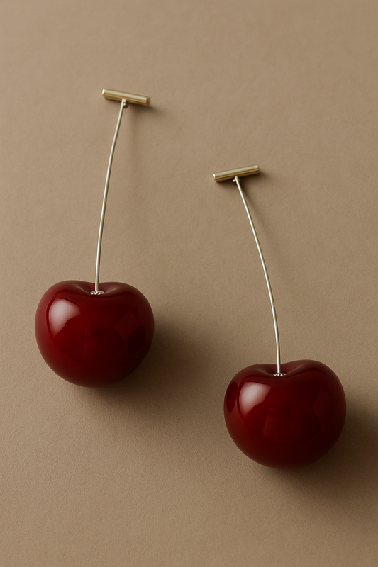 Cherry Pop Drop Earrings