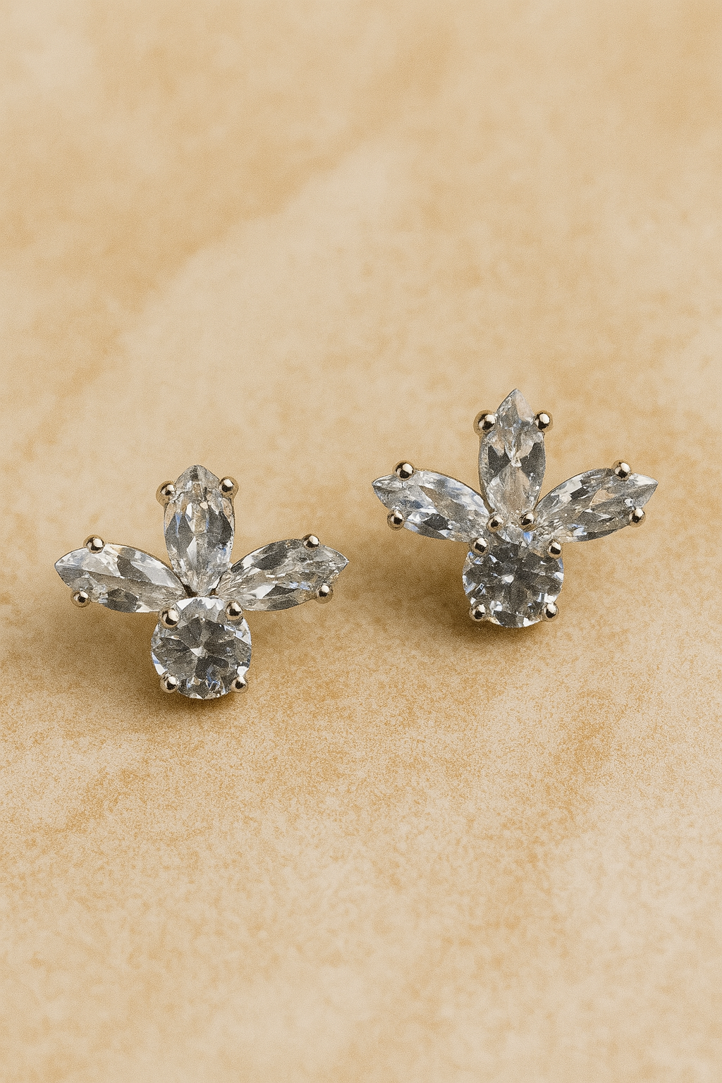 Crystal Blossom Studs
