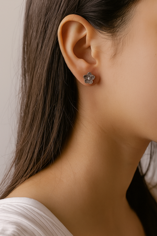 Bloom Studs – Antique Rose studs