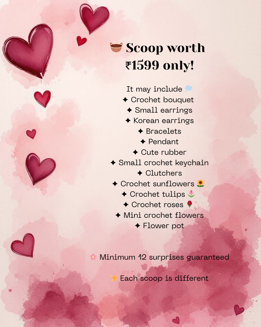 Mystery scoop worth ₹1599