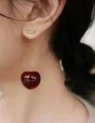 Cherry Pop Drop Earrings