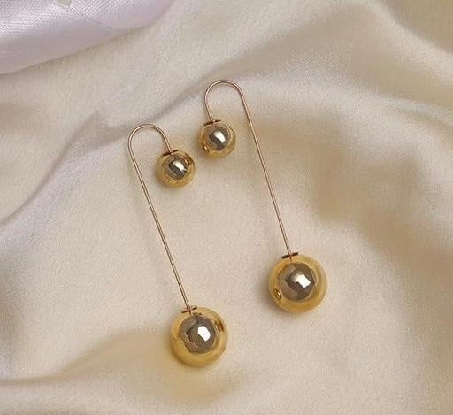 Twin Orbit Statement Earrings