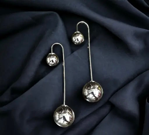 Twin Orbit Statement Earrings
